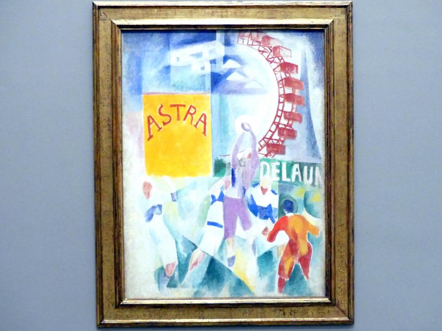 Robert Delaunay (1906–1938), L'Équipe de Cardiff, München, Pinakothek der Moderne, Saal 5, 1913, Bild 1/2