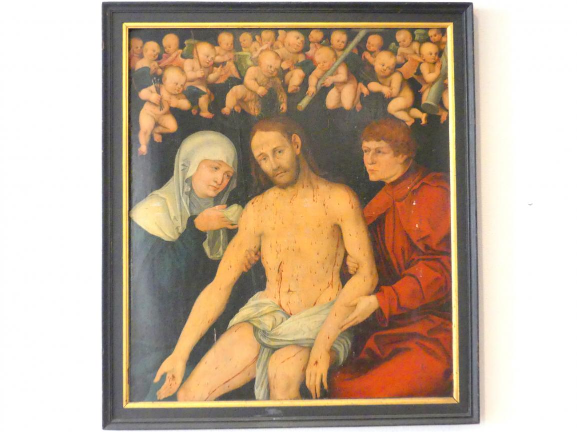 Lucas Cranach der Ältere (Werkstatt) (1515–1550), Bild eines Schmerzensmannes, Meißen, Frauenkirche, Undatiert