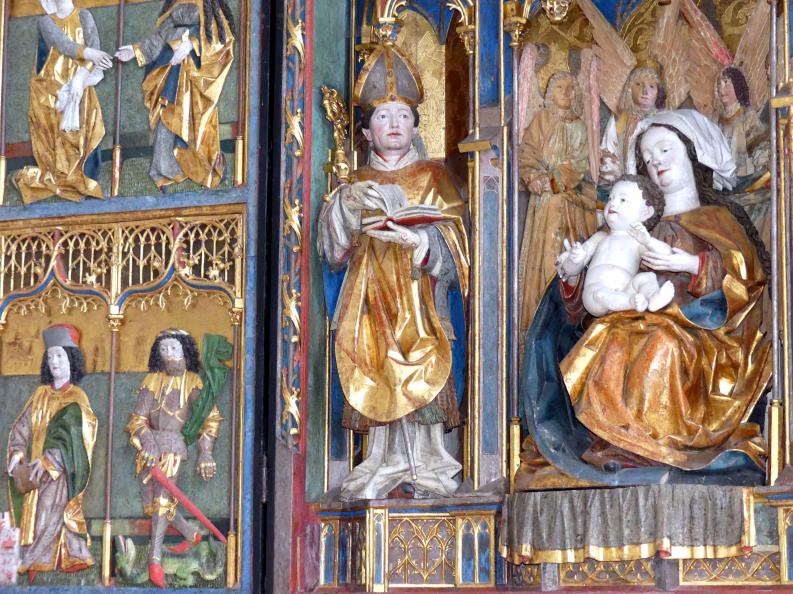 Hans Klocker (Werkstatt) (1500), Altarschrein, Villnöß, Kirche St. Valentin, um 1500, Bild 6/10