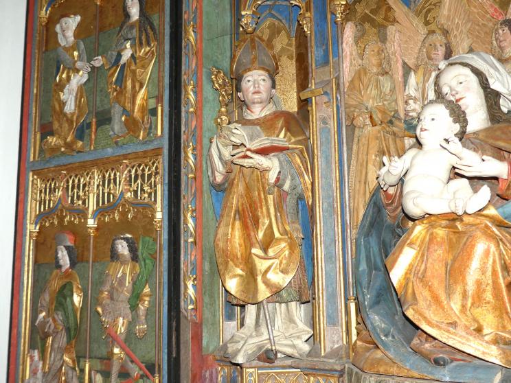 Hans Klocker (Werkstatt) (1500), Altarschrein, Villnöß, Kirche St. Valentin, um 1500, Bild 9/10