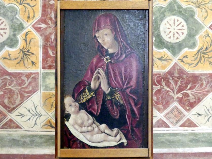 Michele Pannonio (Undatiert), Maria mit Kind, Verona, Museo di Castelvecchio, Saal 10, Undatiert