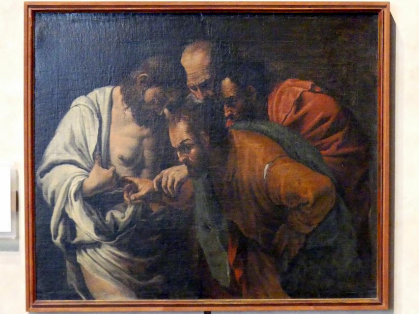 Marcantonio Bassetti (1626), Der ungläubige Thomas, Verona, Museo di Castelvecchio, Saal 24, Undatiert