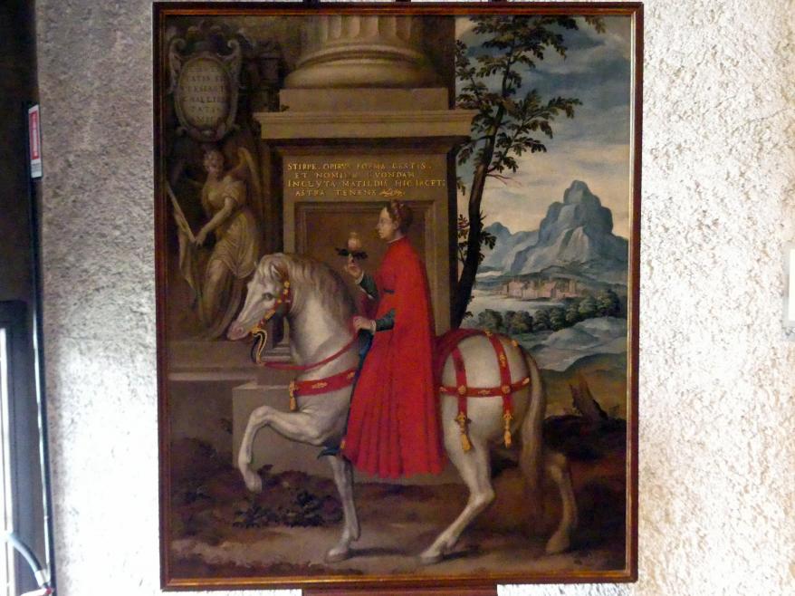 Paolo Farinato (Paolo Farinati) (1562), Allegorisches Porträt von Matilde von Canossa, Verona, Museo di Castelvecchio, Saal 25, Undatiert