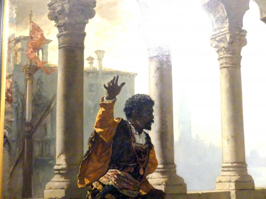Karl Becker (1880), Othello erzählt die Geschichten seiner Abenteuer, Breslau, Nationalmuseum, 2. OG, Korridor, 1880, Bild 3/4