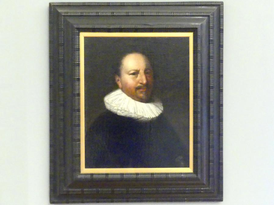 Hans von Aachen (1574&ndash;1615), Porträt eines Mannes, Breslau, Nationalmuseum, 2. OG, europäische Kunst 15.-20. Jhd., Saal 4, um 1610