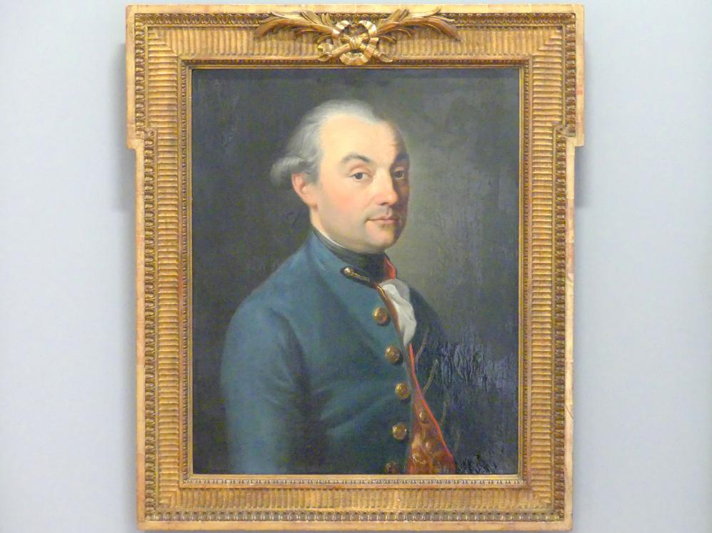 August Friedrich Oelenhainz (1781–1793), Porträt eines Mannes, Breslau, Nationalmuseum, 2. OG, europäische Kunst 15.-20. Jhd., Saal 13, 1781