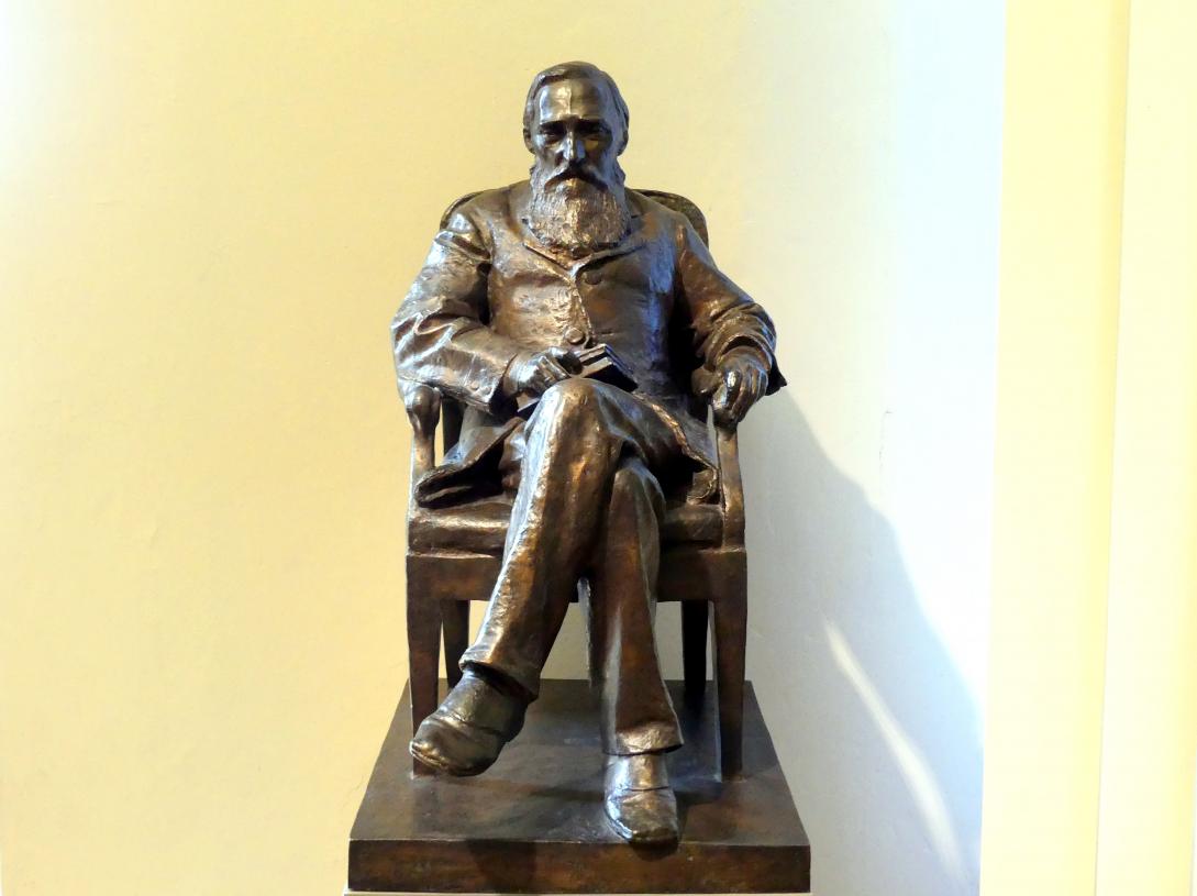 Teodor Rygier (1889), Der Schriftsteller Józef Ignacy Kraszewski (1812-1887), Breslau, Nationalmuseum, 1. OG, schlesische Kunst 17.-19. Jhd., Saal 1, 1889