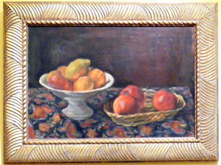 Józef Pankiewicz (1890&ndash;1926), Stillleben mit Äpfeln, Breslau, Nationalmuseum, 1. OG, schlesische Kunst 17.-19. Jhd., Saal 6, 1926