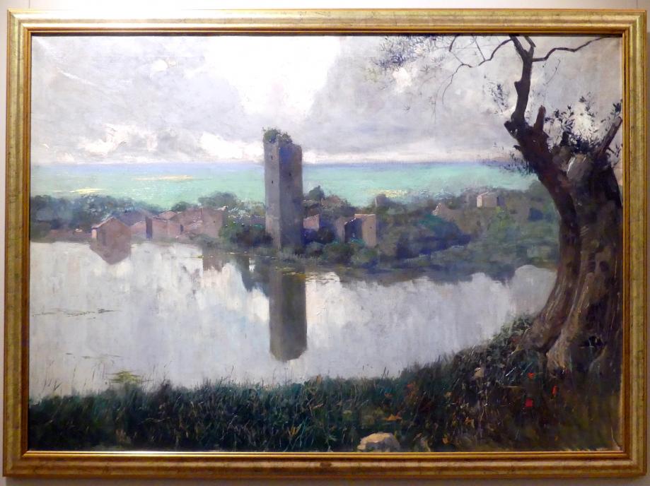 Feliks Michał Wygrzywalski (1911), See von Ninfa, Breslau, Nationalmuseum, 1. OG, schlesische Kunst 17.-19. Jhd., Saal 7, 1911