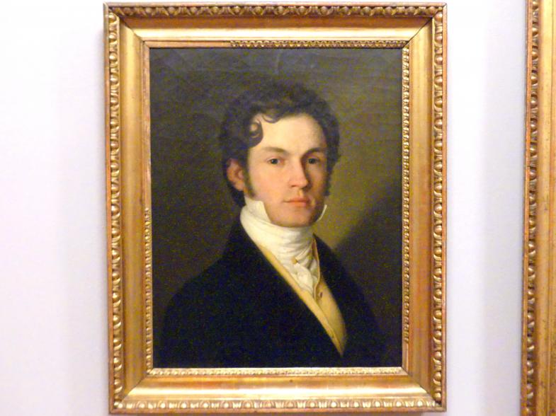 Jan Maszkowski (1820–1844), Selbstporträt, Breslau, Nationalmuseum, 1. OG, schlesische Kunst 17.-19. Jhd., Saal 8, um 1820