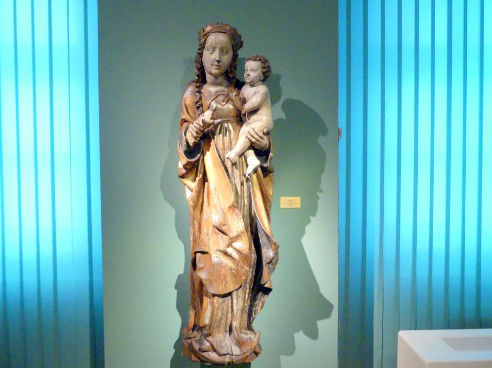 Mondsichelmadonna, Breslau, Kirche St. Maria Magdalena, jetzt Breslau, Nationalmuseum, 1. OG, schlesische Kunst 14.-16. Jhd., Saal 6, 1490–1500