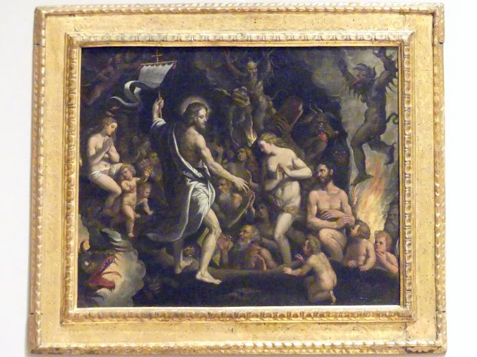Ippolito Scarsella (Scarsellino) (1590&ndash;1609), Christus in der Vorhölle, Modena, Galleria Estense, Saal 18, 1590&ndash;1595