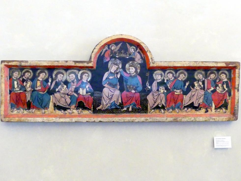 Sog. Rosenheimer Altaraufsatz, München, Bayerisches Nationalmuseum, Saal 1, um 1270