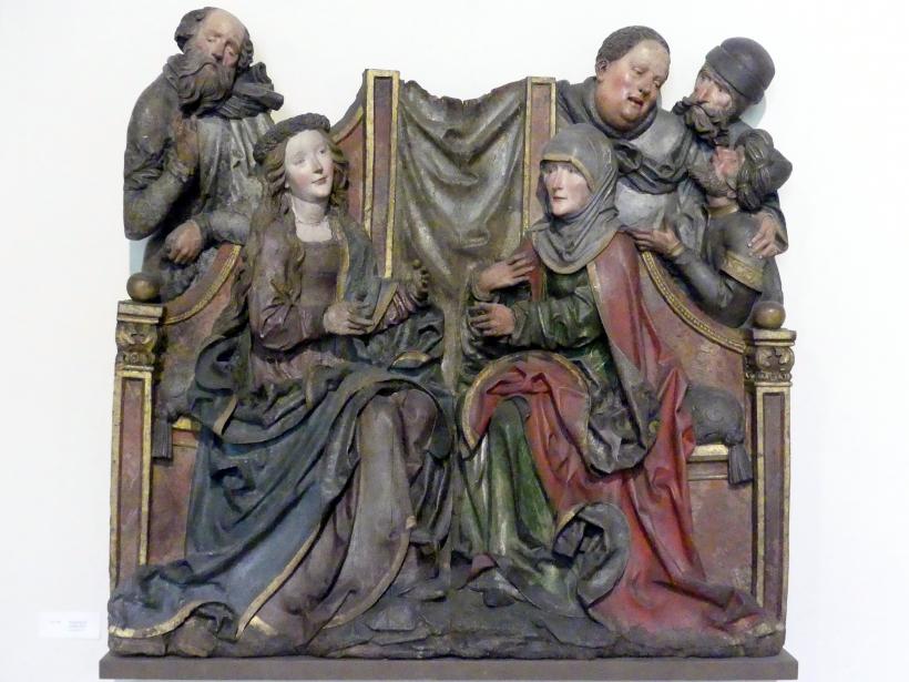 Daniel Mauch (1507–1520), Heilige Sippe, München, Bayerisches Nationalmuseum, Saal 17, um 1510–1515