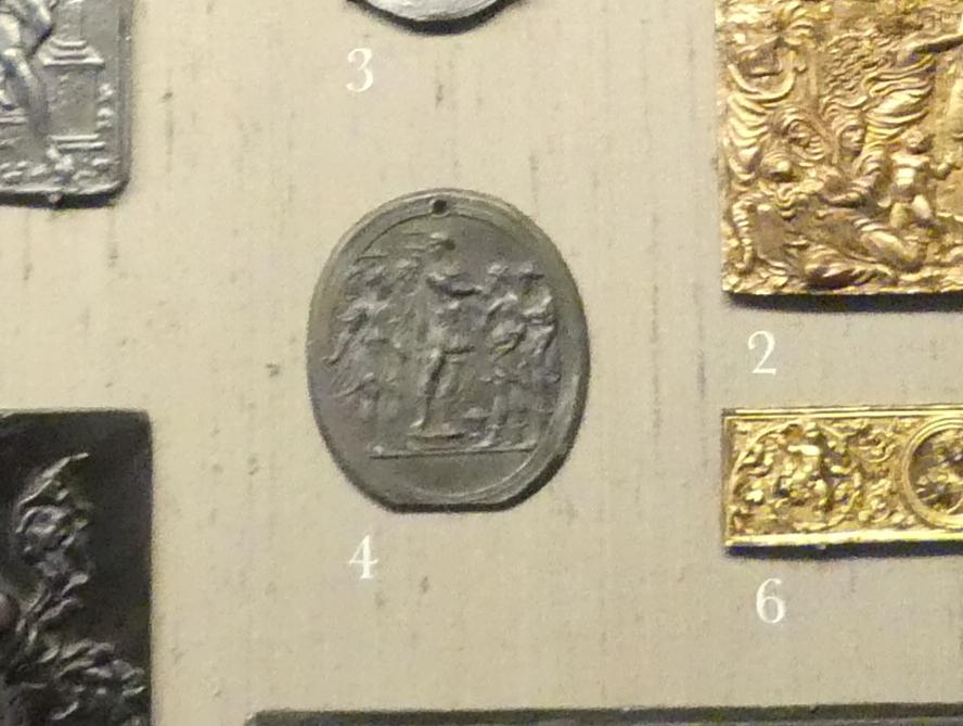 Valerio Belli (Undatiert), Die Enthaltsamkeit des Scipio, München, Bayerisches Nationalmuseum, Saal 23, Undatiert