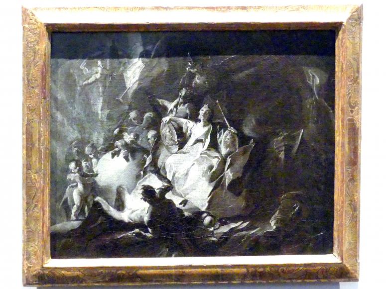 Allegorie auf die Wiener Kunstakademie, München, Bayerisches Nationalmuseum, Saal 45, um 1750