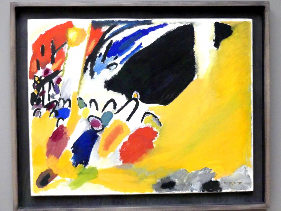 Wassily Kandinsky (1900&ndash;1943), Impression III (Konzert), München, Lenbachhaus, Saal 35, 1911
