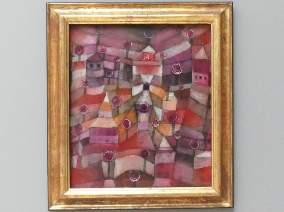 Paul Klee (1904–1940), Rosengarten, München, Lenbachhaus, Saal 37, 1920