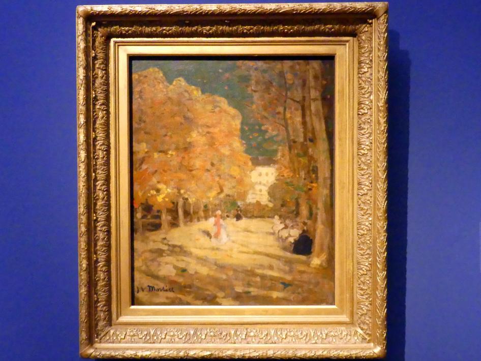 James Wilson Morrice (1897&ndash;1921), Jardin du Luxembourg, Paris, München, Kunsthalle, Ausstellung "Kanada und der Impressionismus" vom 19.07.-17.11.2019, Frankreich-Impressionen, um 1905