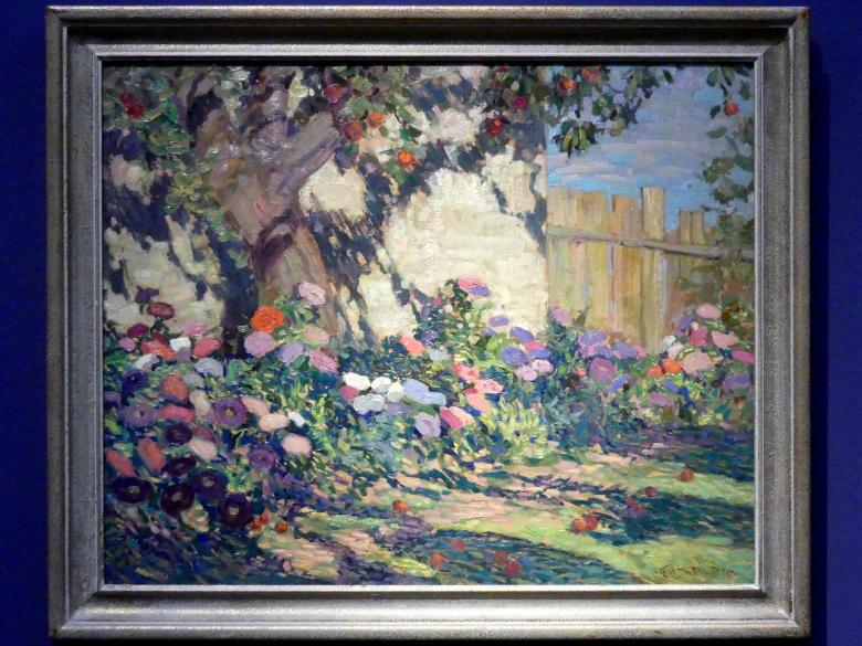 J. E. H. MacDonald (James Edward Hervey MacDonald) (1912&ndash;1917), Astern und Äpfel, München, Kunsthalle, Ausstellung "Kanada und der Impressionismus" vom 19.07.-17.11.2019, Die Group of Seven, 1917