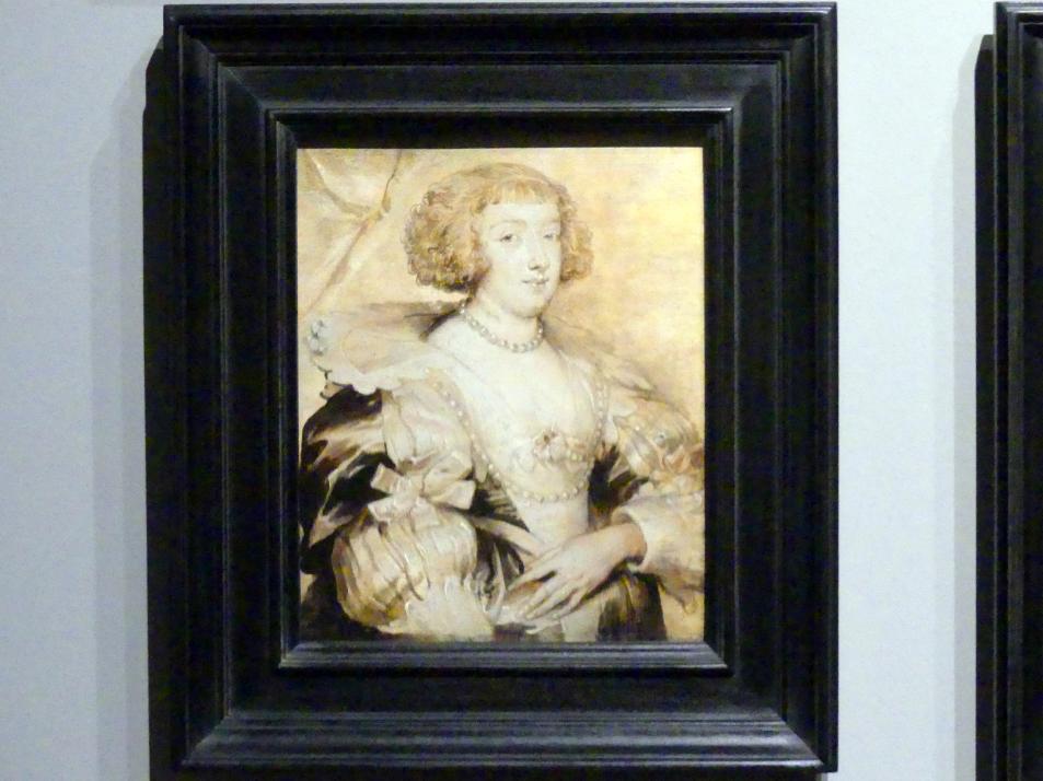 Anthonis (Anton) van Dyck (Werkstatt) (1619–1636), Margarete von Lothringen, München, Alte Pinakothek, Ausstellung "Van Dyck" vom 25.10.2019-02.02.2020, Die "Ikonographie" - 2, um 1629–1634