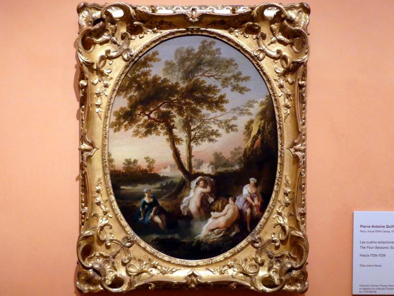 Pierre-Antoine Quillard (1727), Die vier Jahreszeiten: Sommer, Madrid, Museo Thyssen-Bornemisza, Saal D, Malerei des 17. Jahrhunderts, um 1725–1729