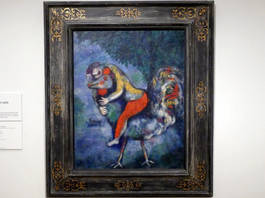 Marc Chagall (1910–1972), Der Hahn, Madrid, Museo Thyssen-Bornemisza, Saal 45, Surrealismus und neue Ordnung, 1928