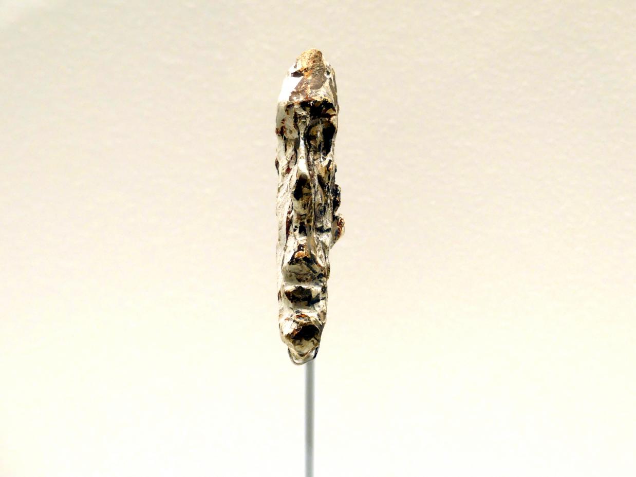 Alberto Giacometti (1914–1965), Kopf eines Mannes, Prag, Nationalgalerie im Messepalast, Ausstellung "Alberto Giacometti" vom 18.07.-01.12.2019, Köpfe, um 1950