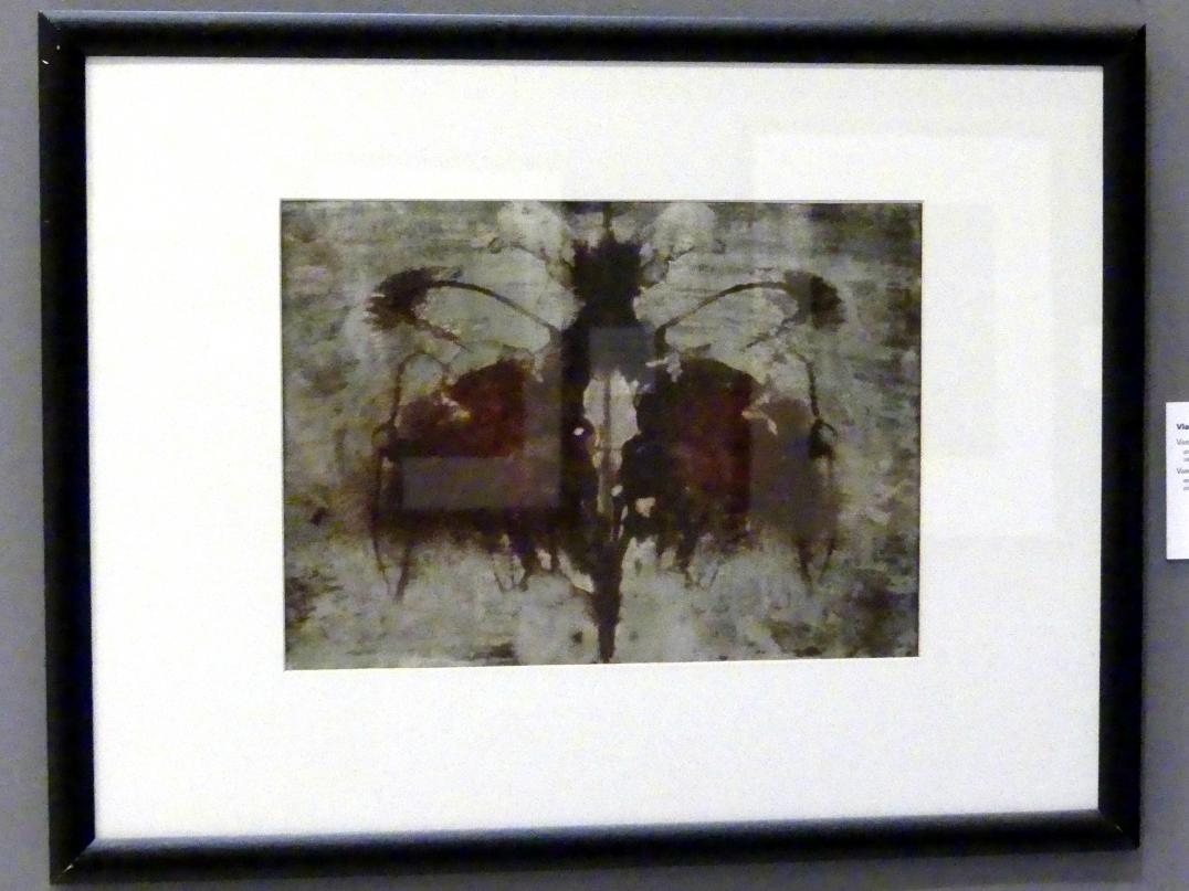 Vladimír Boudník (1957&ndash;1967), Variation zum Rorschach-Test, Prag, Nationalgalerie im Messepalast, Moderne Kunst, 1967