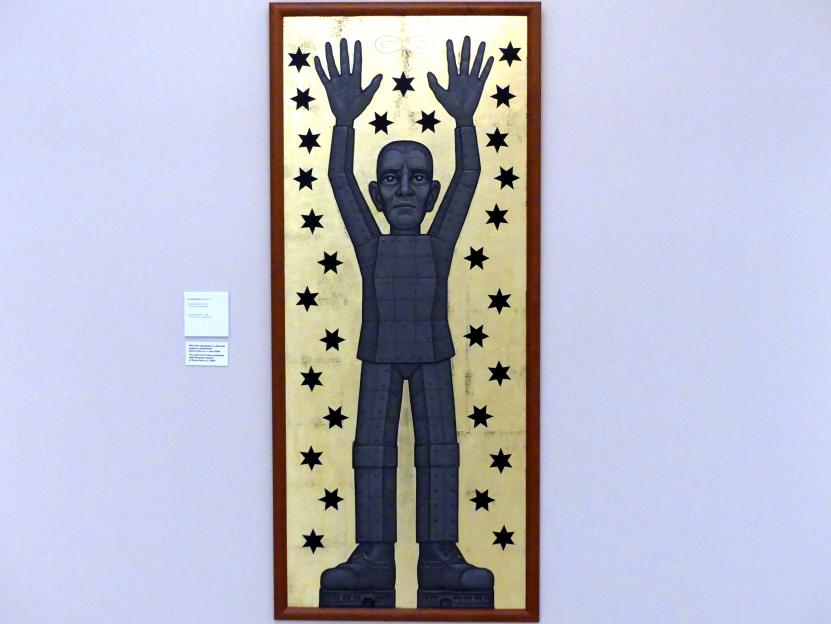 Pavel Brázda (1954&ndash;1967), Großer Astronaut, Prag, Nationalgalerie im Messepalast, Moderne Kunst, 1954
