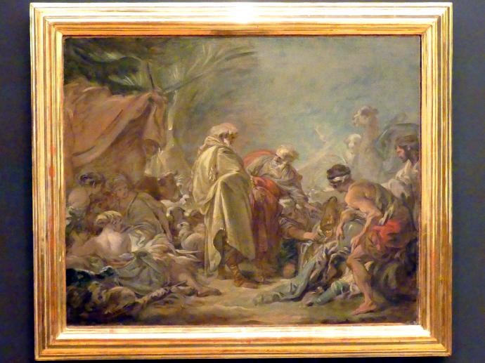 François Boucher (1728&ndash;1800), Laban sucht seine Götzenbilder, Prag, Nationalgalerie im Palais Schwarzenberg, 1. Obergeschoss, Saal 2, nach 1760