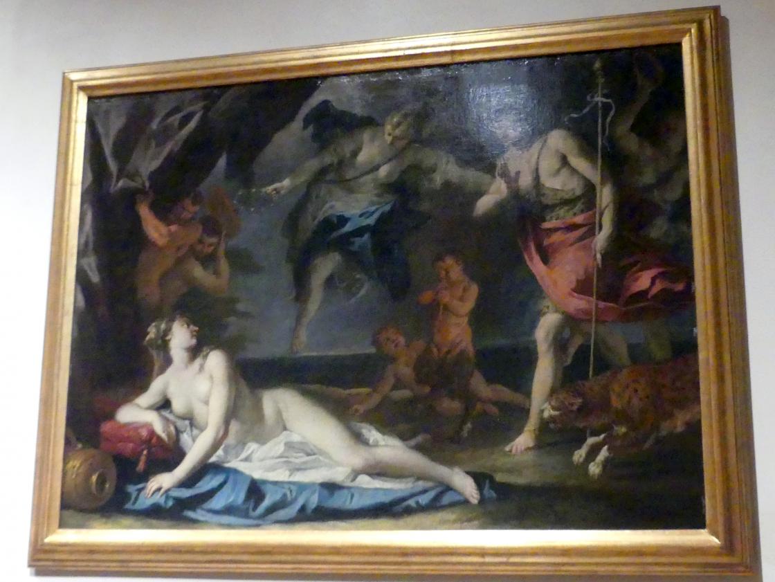 Sebastiano Ricci (1692&ndash;1733), Bacchus und Ariadne, Prag, Nationalgalerie im Palais Schwarzenberg, Erdgeschoss, Saal 1, Undatiert