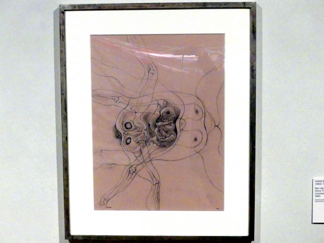 Hans Bellmer (1934&ndash;1970), Ohne Titel, Prag, Nationalgalerie im Salm-Palast, Ausstellung "Möglichkeiten des Dialogs" vom 02.12.2018-01.12.2019, Saal 3, 1960