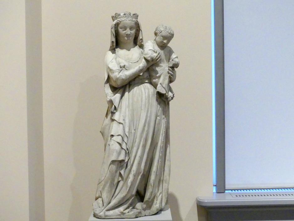 Muttergottes, Berlin, Bode-Museum, Saal 111, um 1300