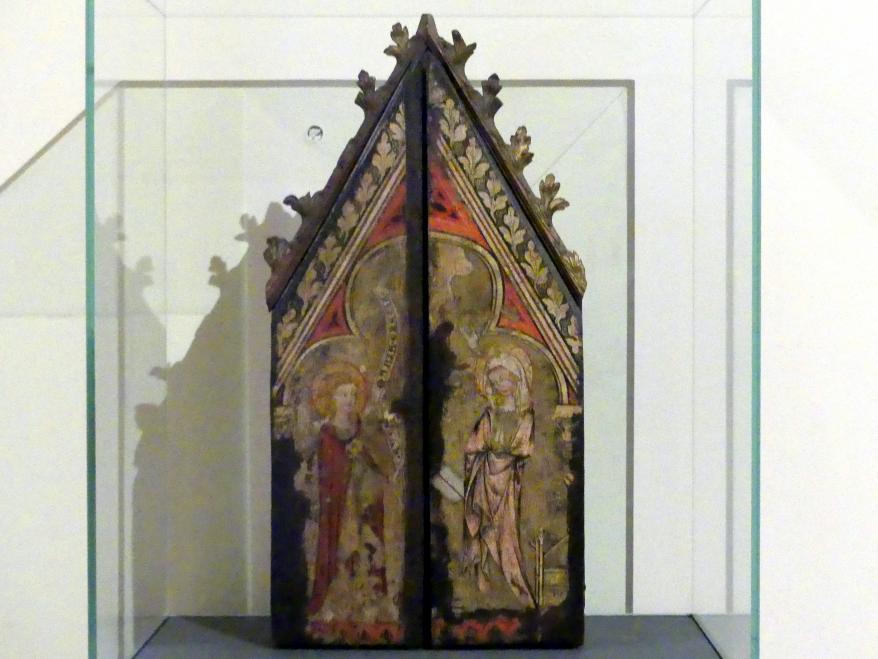 Reliquien-Triptychon, Berlin, Bode-Museum, Saal 107, um 1340