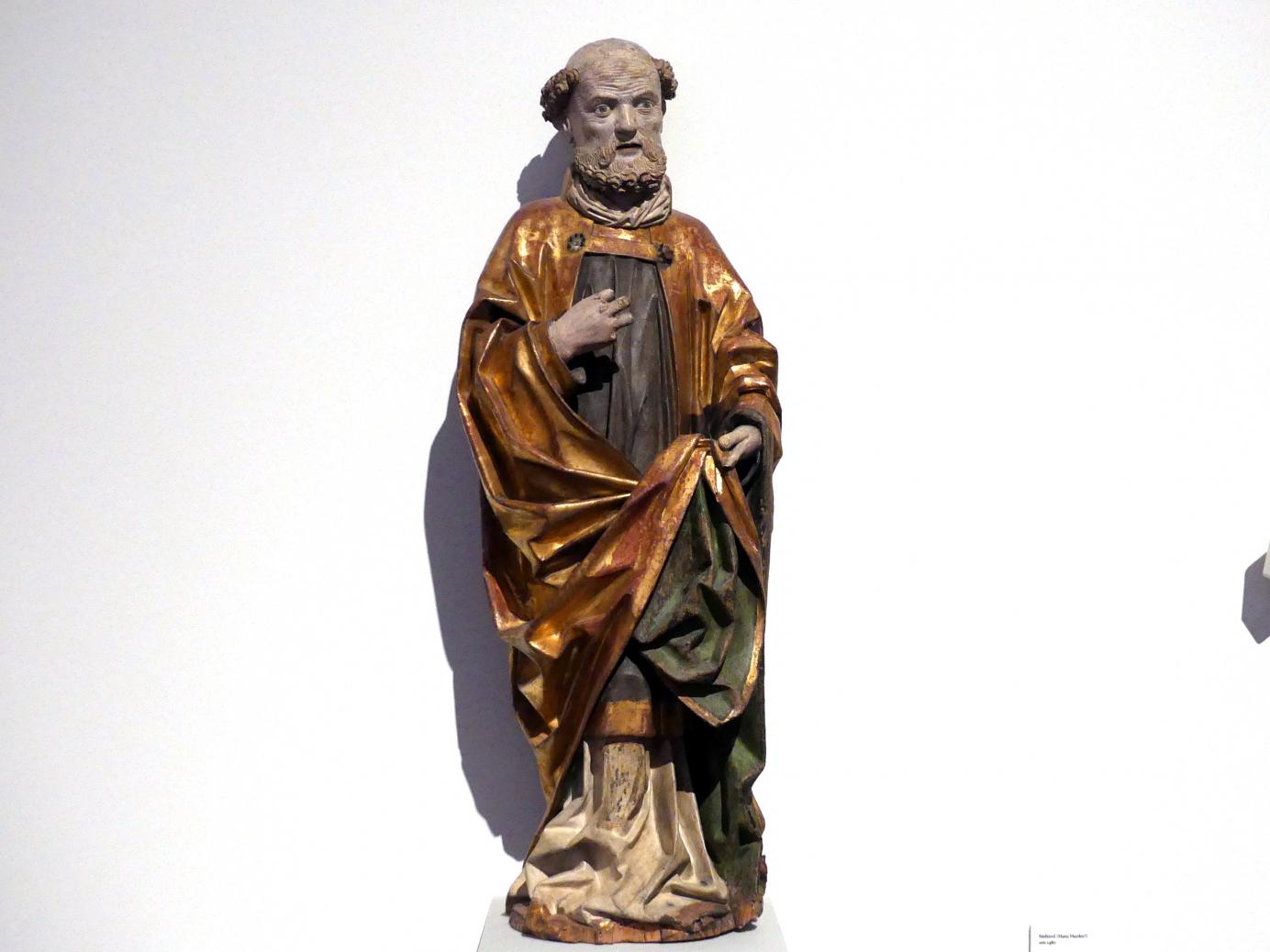 Hl. Petrus, Berlin, Bode-Museum, Saal 106, um 1480
