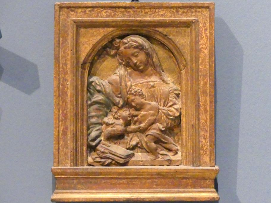 Madonna mit Kind und dem Johannesknaben, Berlin, Bode-Museum, Saal 121, um 1500