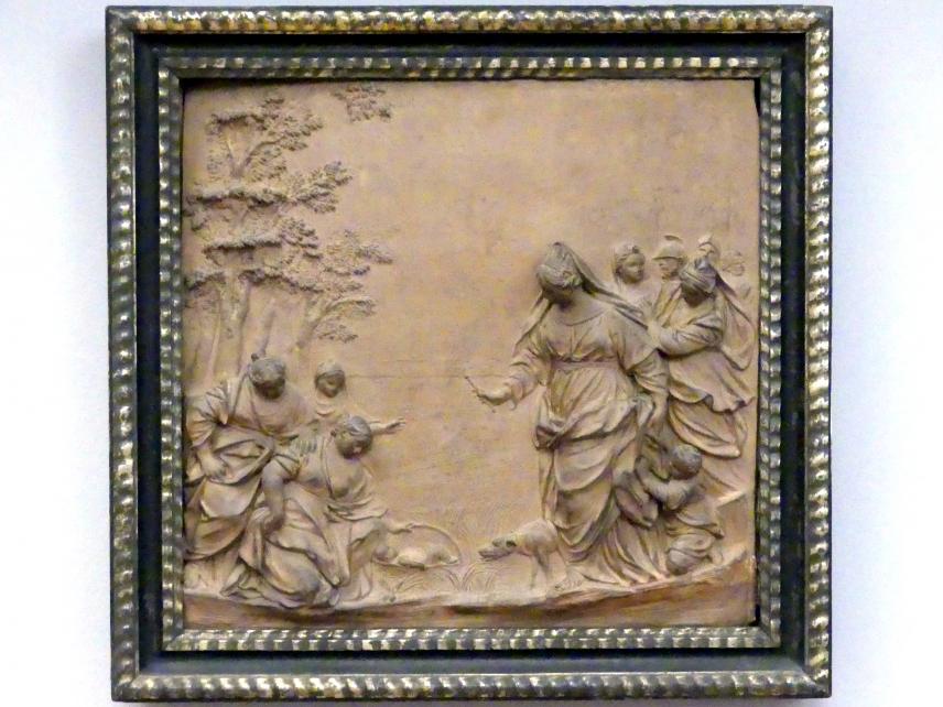 Giuseppe Maria Mazza (1690&ndash;1710), Auffindung des Mosesknaben, Berlin, Bode-Museum, Saal 131, um 1690