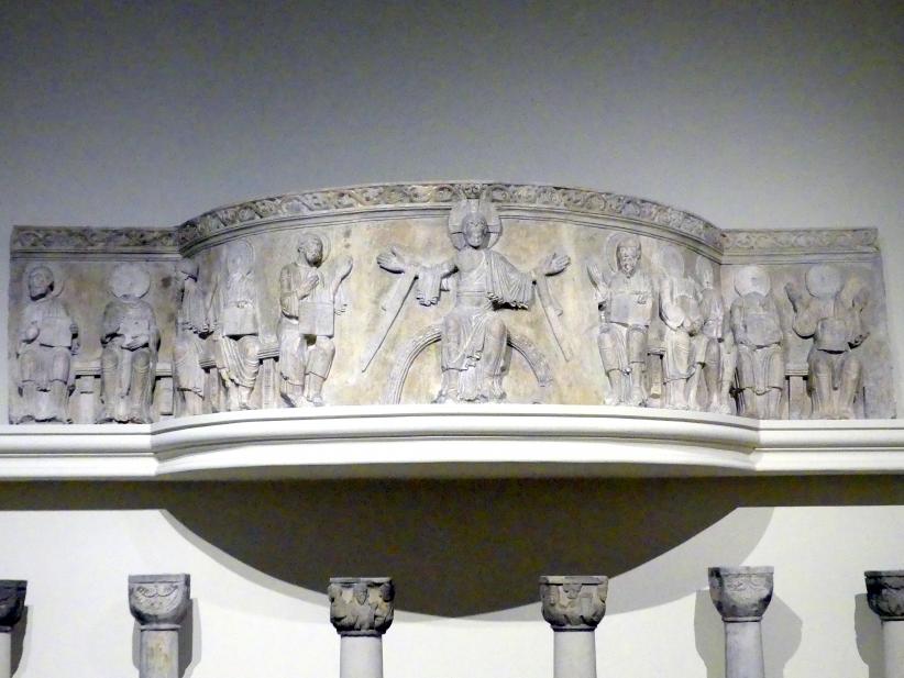 Emporenbrüstung aus dem Benediktinerkloster Gröningen bei Halberstadt, Gröningen, ehem. Benediktinerkloster, jetzt Berlin, Bode-Museum, Saal 141, um 1160&ndash;1170