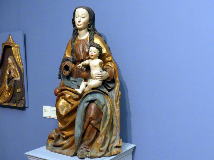 Thronende Muttergottes mit dem Kind, Berlin, Bode-Museum, Saal 212, um 1515, Bild 3/4