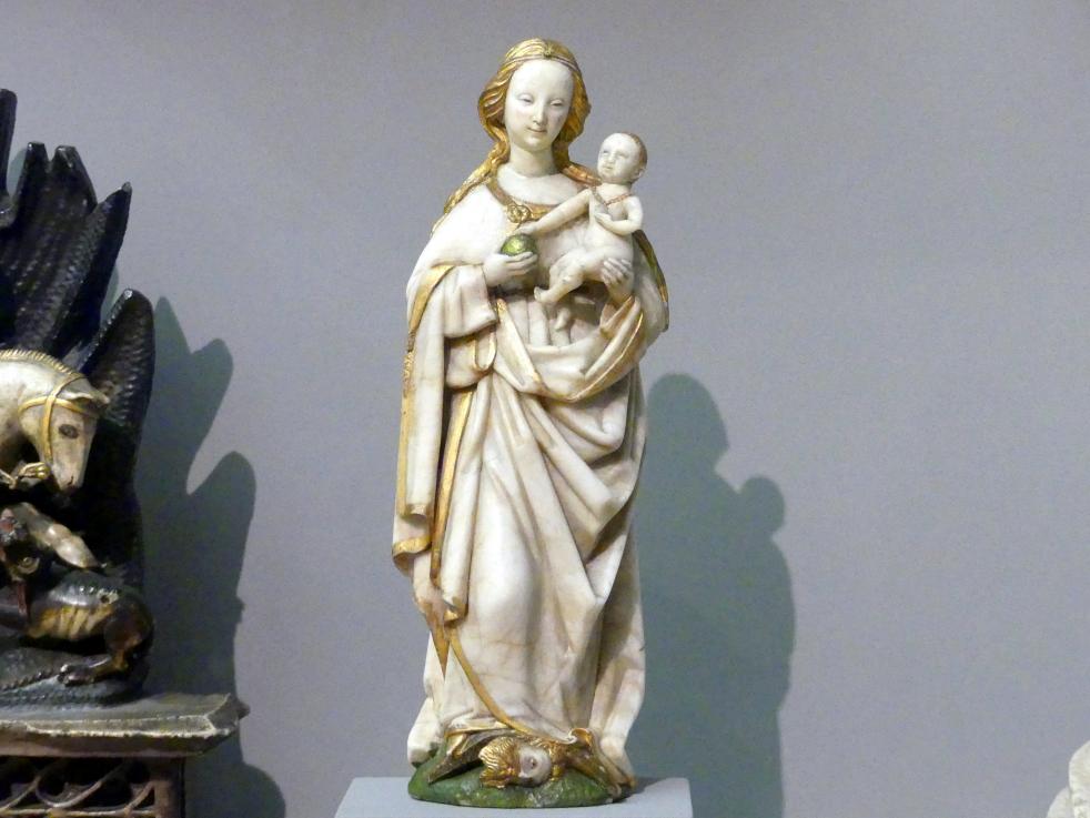 Muttergottes, Berlin, Bode-Museum, Saal 212, um 1440&ndash;1450
