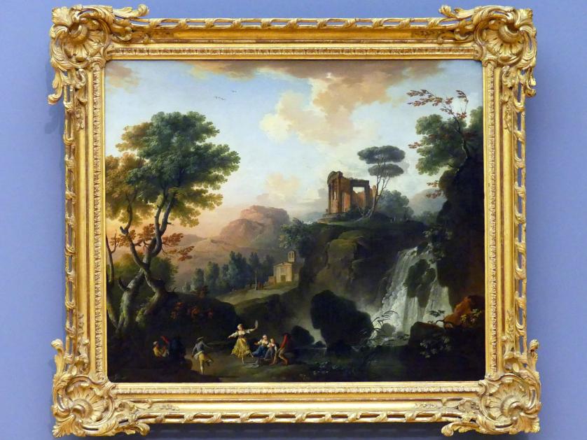 Charles François Lacroix (1750&ndash;1764), Der Vestatempel in Tivoli, Berlin, Bode-Museum, Saal 257, 1764