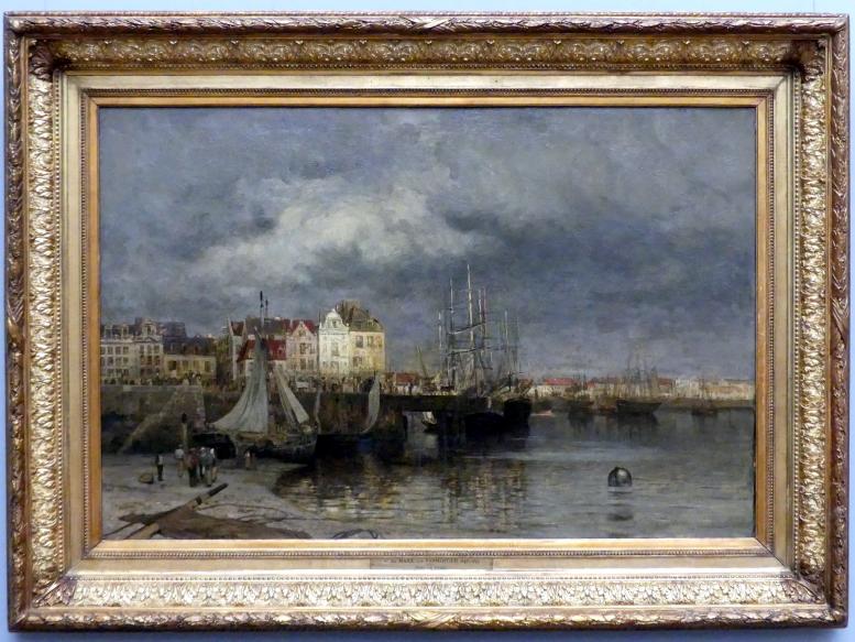Maria von Parmentier (1877), Der Hafen von Dieppe, Berlin, Alte Nationalgalerie, Saal 307, Künstlerinnen der Nationalgalerie vor 1919, vor 1878