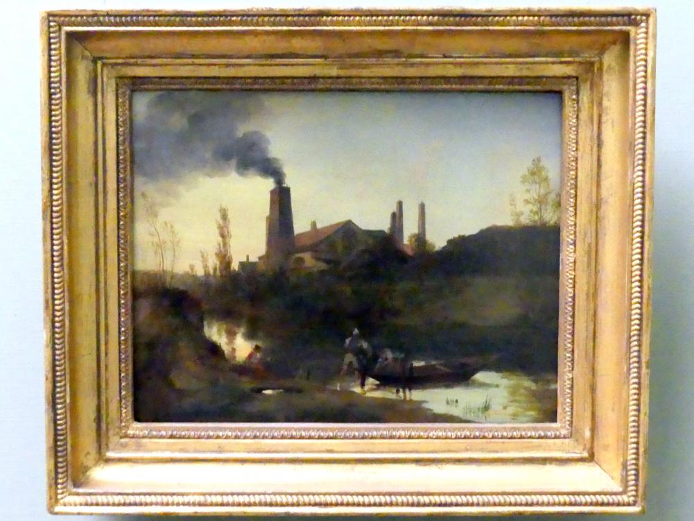 Carl Blechen (1822–1837), Walzwerk Neustadt-Eberswalde, Berlin, Alte Nationalgalerie, Saal 308, Romantik, Biedermeier, Düsseldorfer Schule, 1830