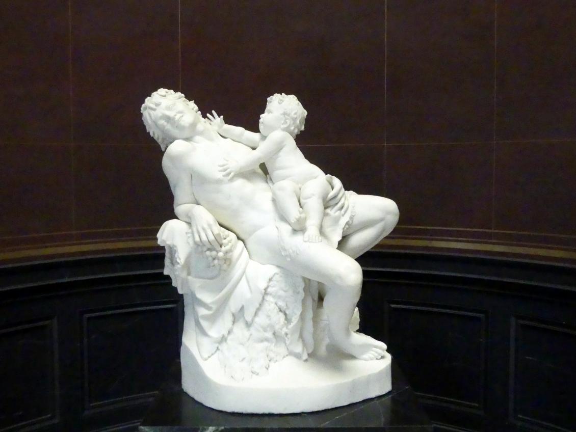 Karl Begas (1876), Junger Faun und Bacchusknabe, Berlin, Alte Nationalgalerie, Saal 201, Skulpturen von Reinhold und Karl Begas, 1876