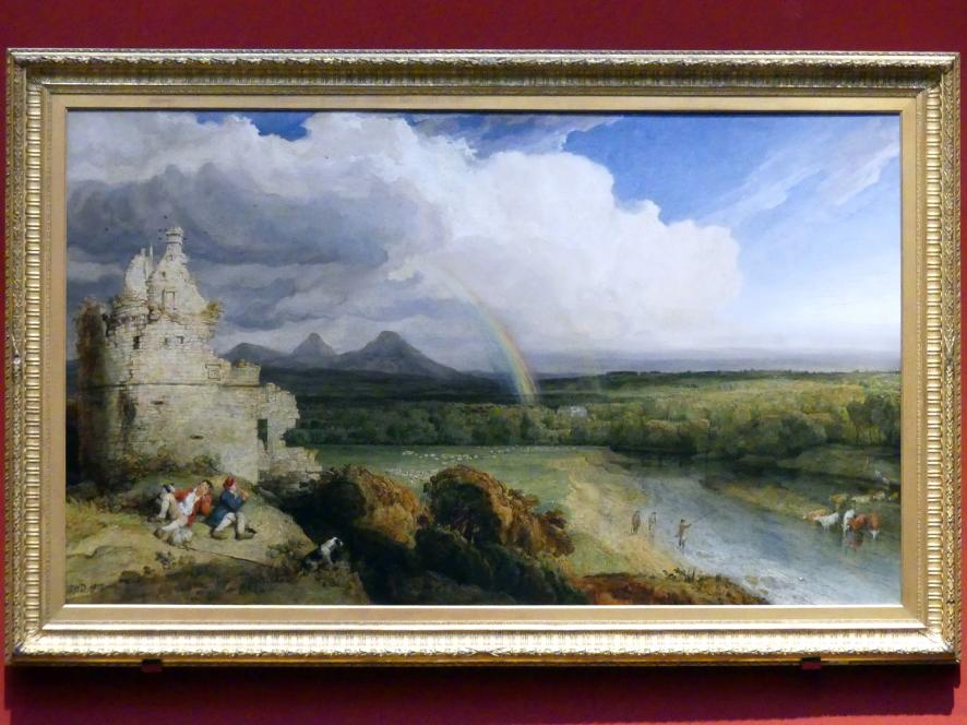 James Ward (1807), Die Eildon Hills und der Fluss Tweed, Edinburgh, Scottish National Gallery, Saal 12, Malerei als Schauspiel, 1807