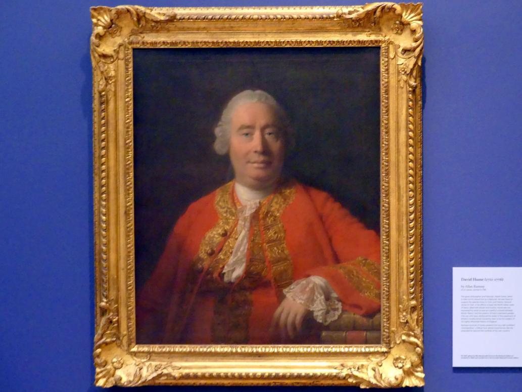 Allan Ramsay (1736&ndash;1766), David Hume (1711-1776), Edinburgh, Scottish National Portrait Gallery, Saal 5-6, 1766