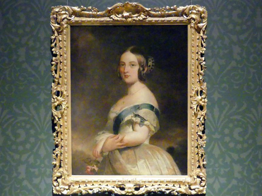 Franz Xaver Winterhalter (1840–1872), Queen Victoria (1819-1901), Edinburgh, Scottish National Portrait Gallery, Saal 10, 1840