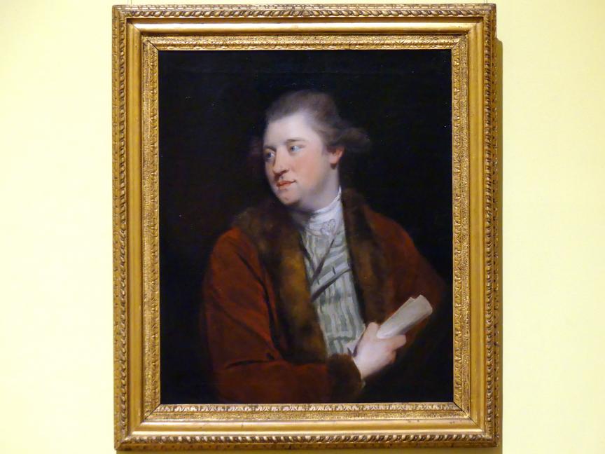 Joshua Reynolds (Nachahmer) (1775), James Macpherson (1736-1796), Edinburgh, Scottish National Portrait Gallery, Saal 7, um 1775