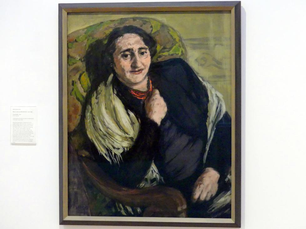 Marie-Louise von Motesiczky (1925&ndash;1980), Frau Seidler, Edinburgh, Scottish National Gallery of Modern Art, Gebäude One, Saal 14 - Expressive Kunst zu Beginn des 20. Jahrhunderts, 1940